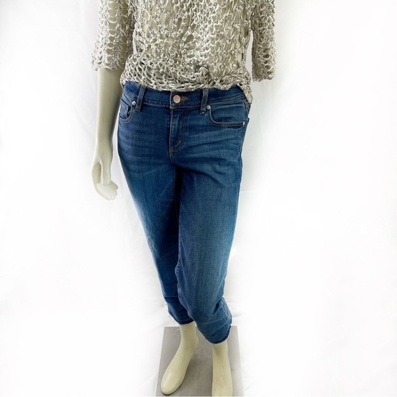 Loft Straight Cropped Pants Size 2 - Picture 1 of 7